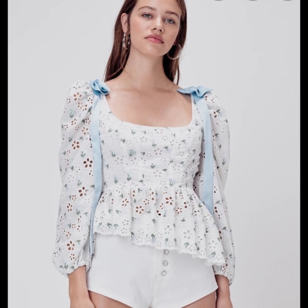 For love and lemons eyelit  top small and X-Large - Picture 5 of 12